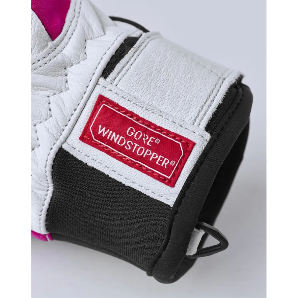 Hestra Ergo Grip Active - 5 Vinger Outdoor Handschoenen - fuchsia/offwhite