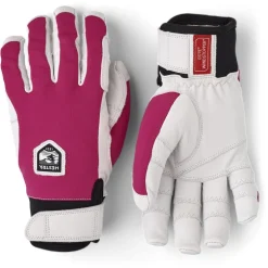 Hestra Ergo Grip Active - 5 Vinger Outdoor Handschoenen - fuchsia/offwhite