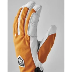 Hestra Ergo Grip Active - 5 Vinger Outdoor Handschoenen - orange/offwhite