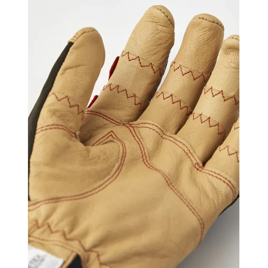 Handschoenen < Hestra Ergo Grip Active - 5 Vinger Outdoor Handschoenen - dark forest / natural brown