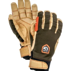 Handschoenen < Hestra Ergo Grip Active - 5 Vinger Outdoor Handschoenen - dark forest / natural brown