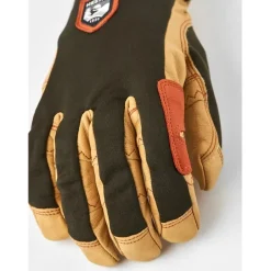 Handschoenen < Hestra Ergo Grip Active - 5 Vinger Outdoor Handschoenen - dark forest / natural brown