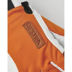 Handschoenen < Hestra Ergo Grip Active Wool Terry - 5 Vinger Outdoor Handschoenen - orange/offwhite