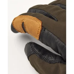 Handschoenen < Hestra Ergo Grip Active Wool Terry - 5 Vinger Handschoenen - dark forest/black