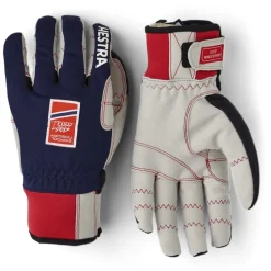 Handschoenen < Hestra Ergo Grip Windstopper Race - 5 Vinger Langlauf Handschoenen - navy