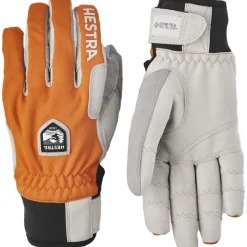 Handschoenen < Hestra Ergo Grip Windstopper Race - 5 Vinger Langlauf Handschoenen - oranje