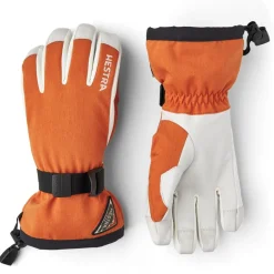 Hestra Powder Gauntlet - 5 Vinger Skihandschoenen - brick red