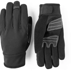 Hestra Tactility 5 Vinger Handschoenen - black / black