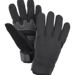 Hestra Tactility 5 Vinger Handschoenen - black / black