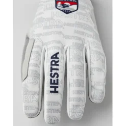 Handschoenen < Hestra Windstopper Active Grip - 5 Vinger Langlauf Handschoenen - offwhite print
