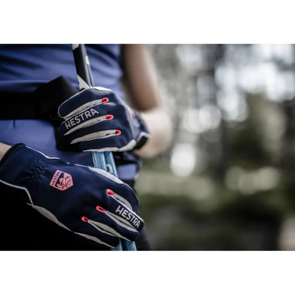 Hestra XC Ergo Grip 5 Vinger Langlauf Handschoenen Dames - navy