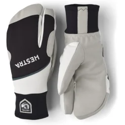 Hestra Comfort Tracker - 3 Vinger Skihandschoenen - black/ivory