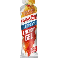 Outdoor Maaltijden < High5 Energy Gel Electrolyte - Koolhydraatgel - 5x60g