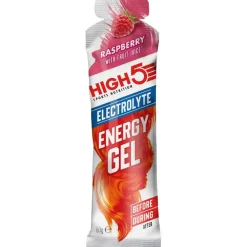 Outdoor Maaltijden < High5 Energy Gel Electrolyte - Koolhydraatgel - 5x60g