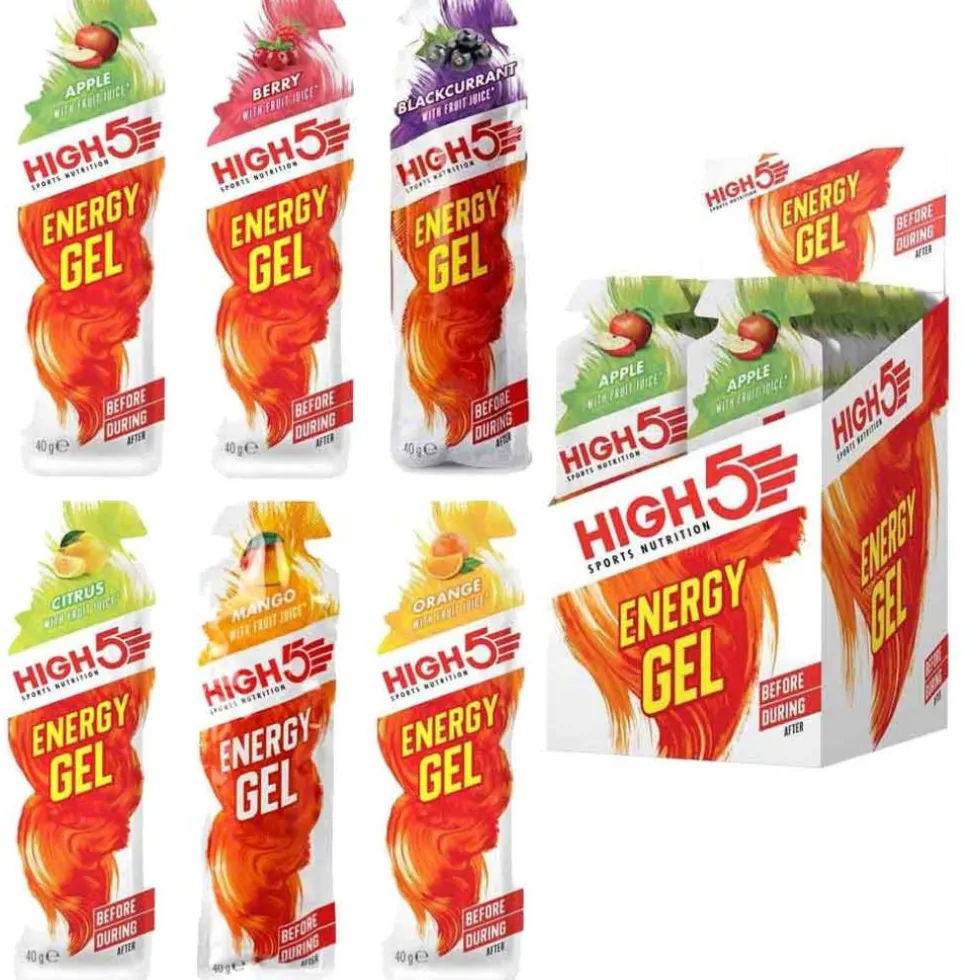 High5 Energy Gel - Koolhydraat Gel - 20x40g