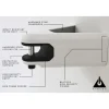 Hiplok Airlok Hanger Lock - red
