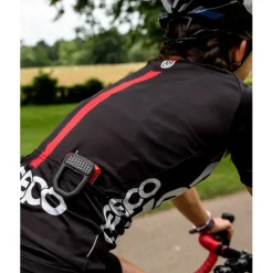 Hiplok FX Kabelslot 100cm met Reflector - rood