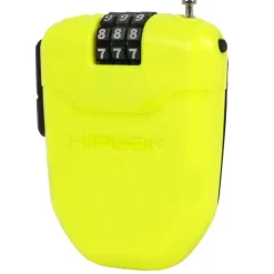 Kabelsloten|Cijfersloten < Hiplok FX Kabelslot 100cm met Reflector - lime
