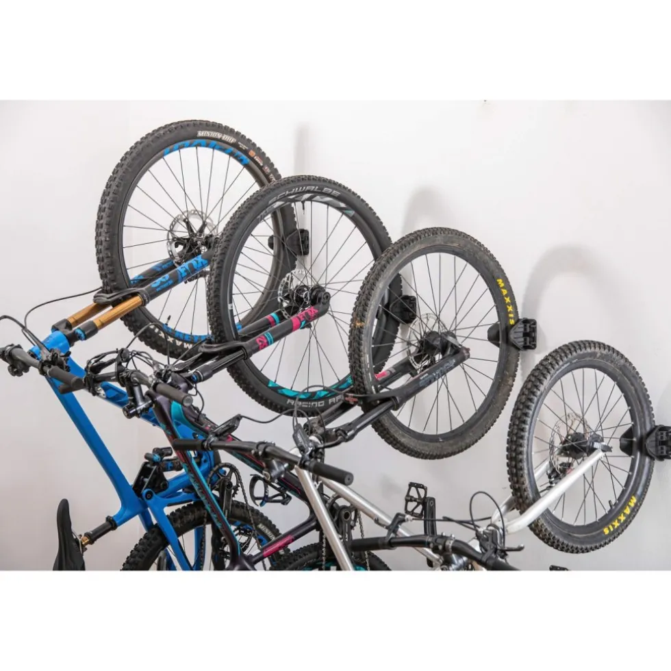Hiplok Jaw+ Wall-Mounted Storage - all black