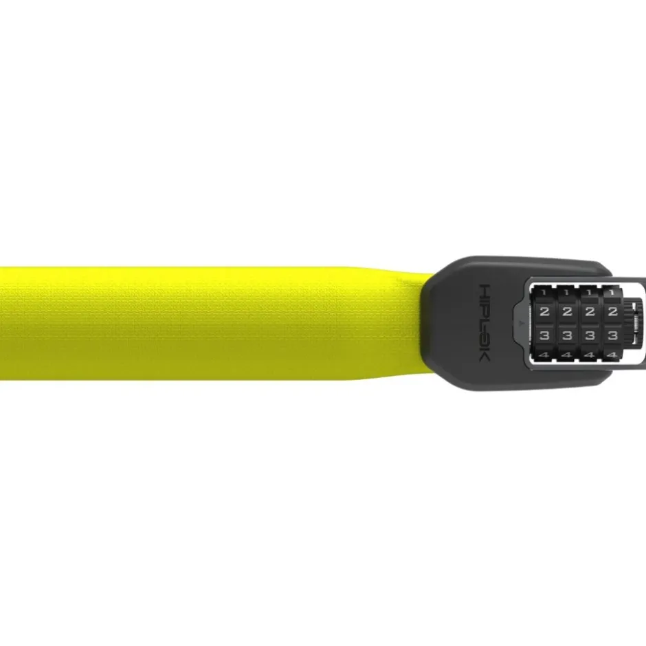 Kettingsloten|Cijfersloten < Hiplok Spin Draagbaar 75cm Kettingslot - neon yellow