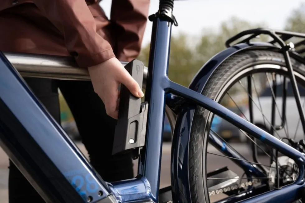 Hiplok Switch 85 cm Vouwbare Slot - urban green