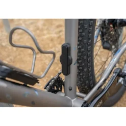 Hiplok Track AirTag-houder - all black