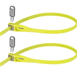 Hiplok Z-Lok 40cm Kabelslot - 2 Stück - lime