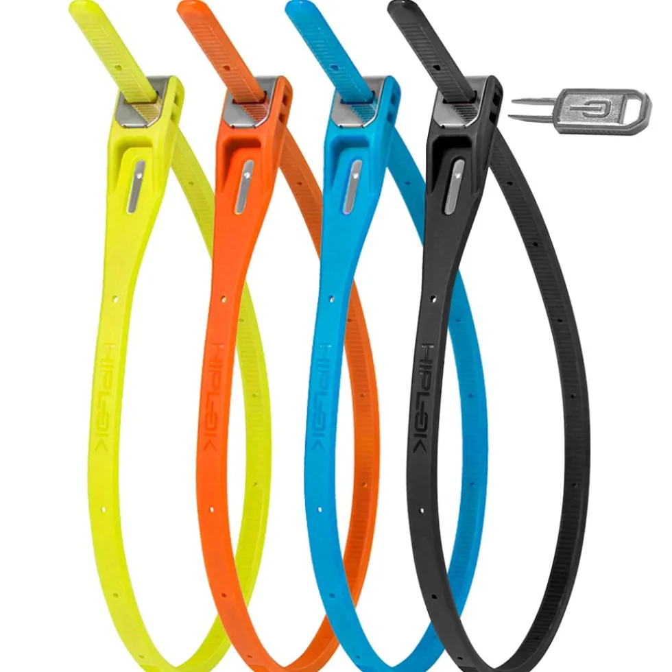 Hiplok Z-Lok 40cm Kabelslot - 4 Stuks - multicolor