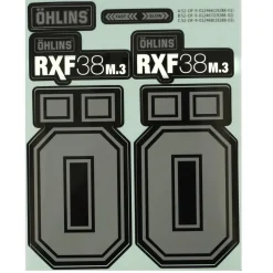 Stickers < ÖHLINS RXF38 M.3 Sticker Kit - grijs