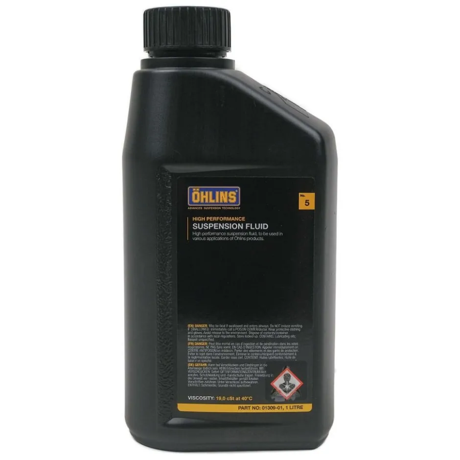 Smeermiddelen|Gereedschap En Onderhoud < ÖHLINS 5WT High-Performance Voorvorkolie | 1 liter - 01309-01