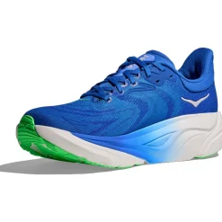 Hoka Arahi 8 Hardloopschoenen Heren - cobalt blue / neon green