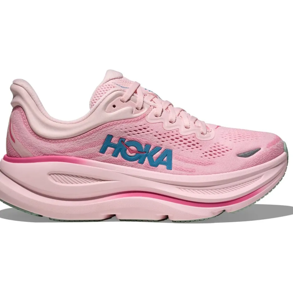 Hardloopschoenen Voor Op De Weg|Schoenen < Hoka Bondi 9 Hardloopschoenen Dames - rose tea / petal
