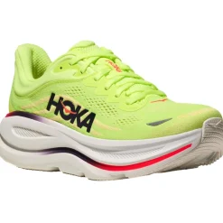 Hoka Bondi 9 Hardloopschoenen Heren - neon yuzu / sunlight