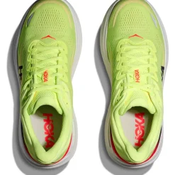 Hoka Bondi 9 Hardloopschoenen Heren - neon yuzu / sunlight