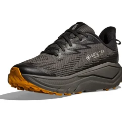 Hoka Challenger 8 GTX Hardloopschoenen Heren - asphalt grey / varsity yellow