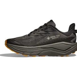 Hoka Challenger 8 GTX Hardloopschoenen Heren - asphalt grey / varsity yellow