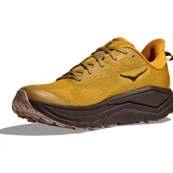 Hoka Challenger 8 Hardloopschoenen Heren - mustard seed / zwart