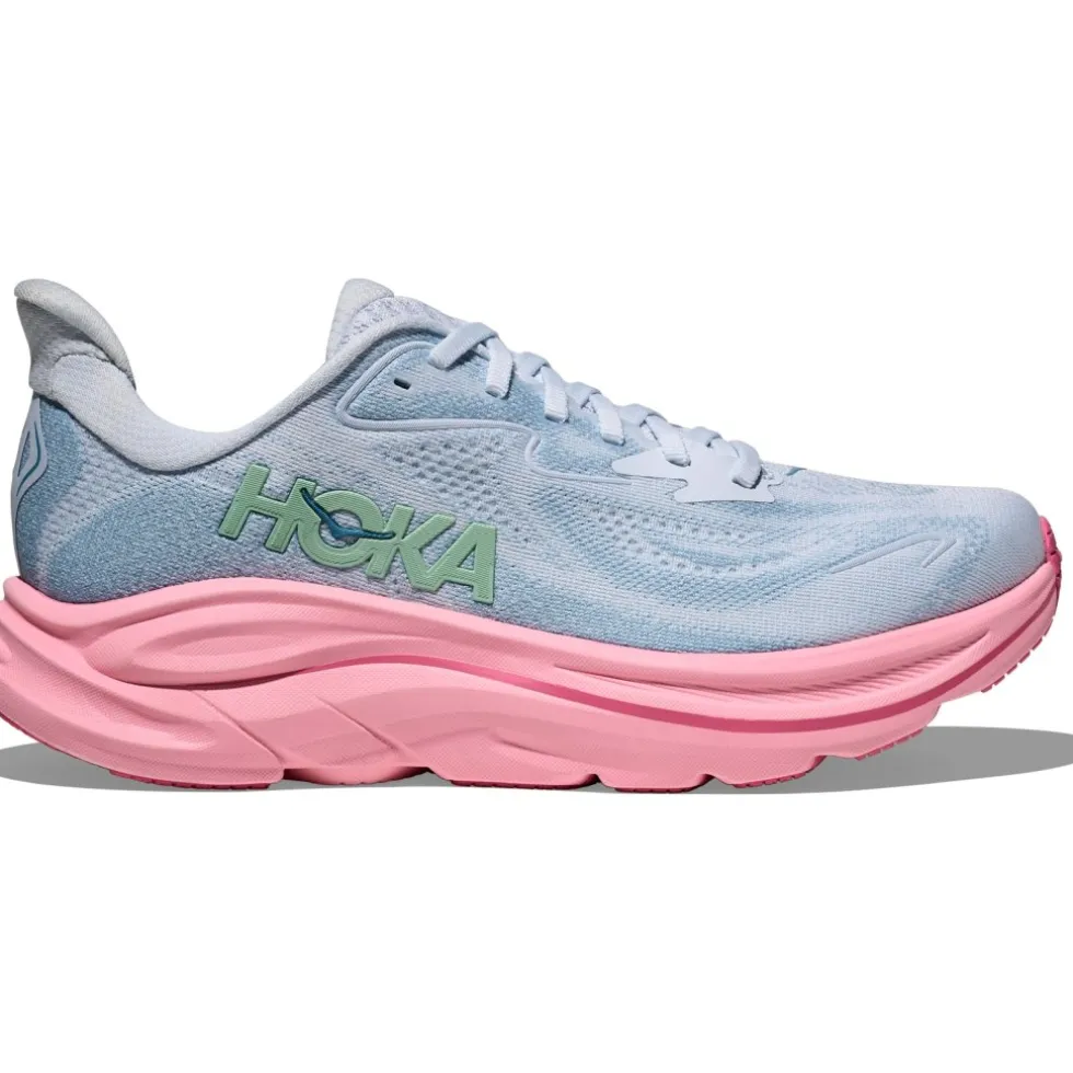 Hoka Clifton 10 Hardloopschoenen Dames - overcast / petal