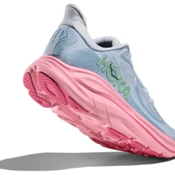 Hoka Clifton 10 Hardloopschoenen Dames - overcast / petal