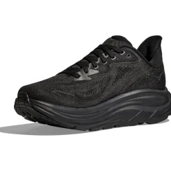 Hoka Clifton 10 Hardloopschoenen Heren - zwart / zwart