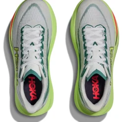 Hoka Mach 7 Hardloopschoenen Vrouwen - frost / neon yuzu