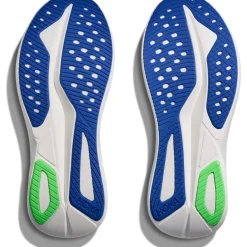 Hoka Mach 7 Hardloopschoenen Heren - cobalt blue / neon green