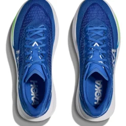 Hoka Mach 7 Hardloopschoenen Heren - cobalt blue / neon green