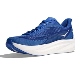 Hoka Mach 7 Hardloopschoenen Heren - cobalt blue / neon green
