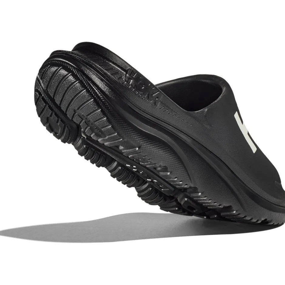 Schoenen < Hoka Ora Athletic Slide Schoenen Unisex - zwart / wit
