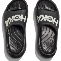 Schoenen < Hoka Ora Athletic Slide Schoenen Unisex - zwart / wit