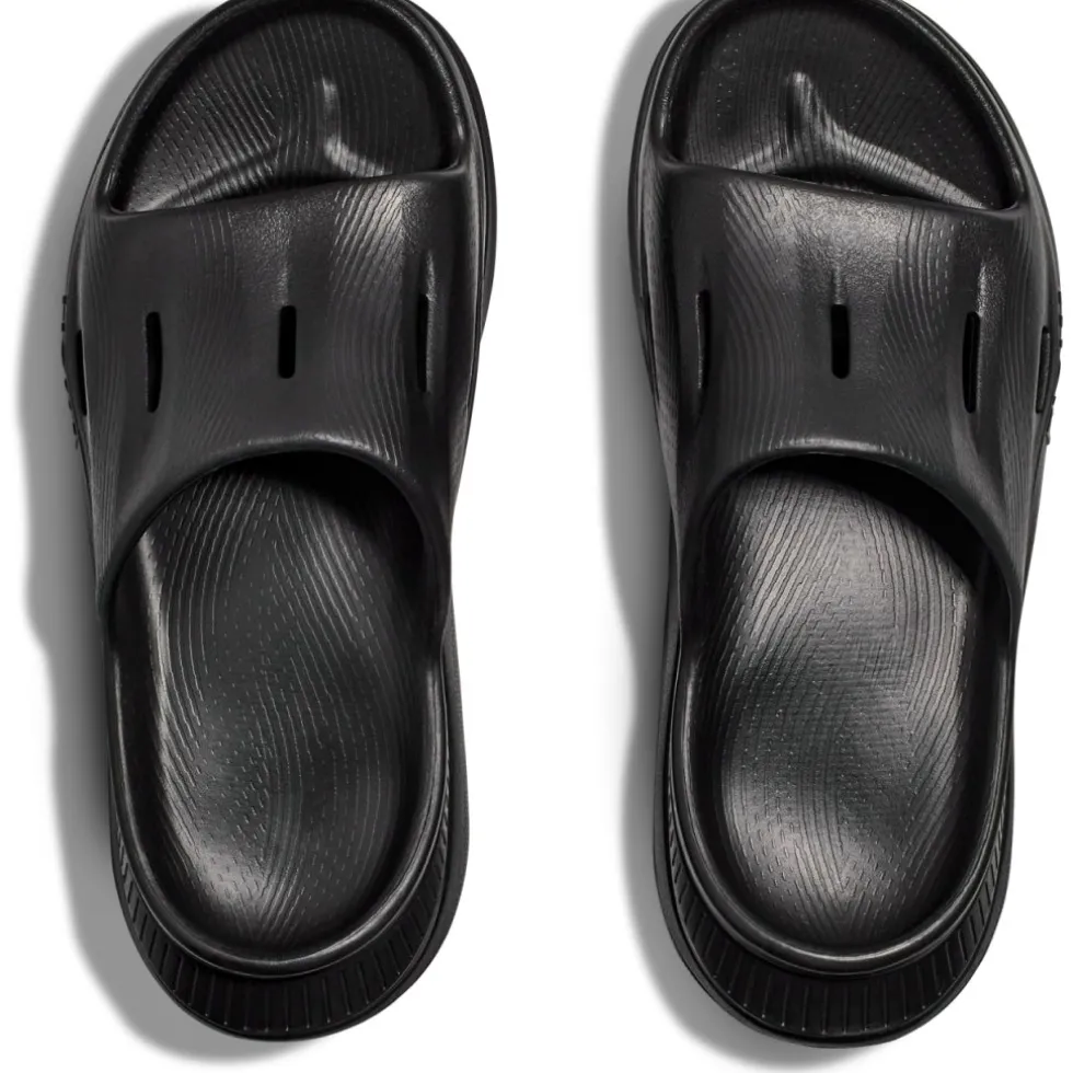Hoka Ora Recovery Slide 3 Badslippers Unisex - zwart / zwart