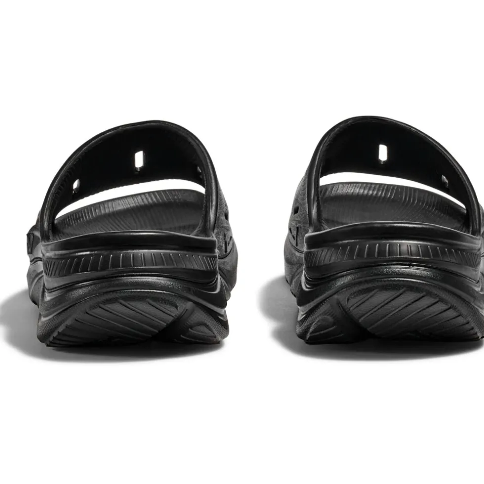 Hoka Ora Recovery Slide 3 Badslippers Unisex - zwart / zwart