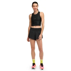 Hoka Race Day Sport-BH Dames - zwart / zwart