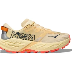 Hoka Speedgoat 7 Hardloopschoenen Vrouwen - vintage yellow / neon flame